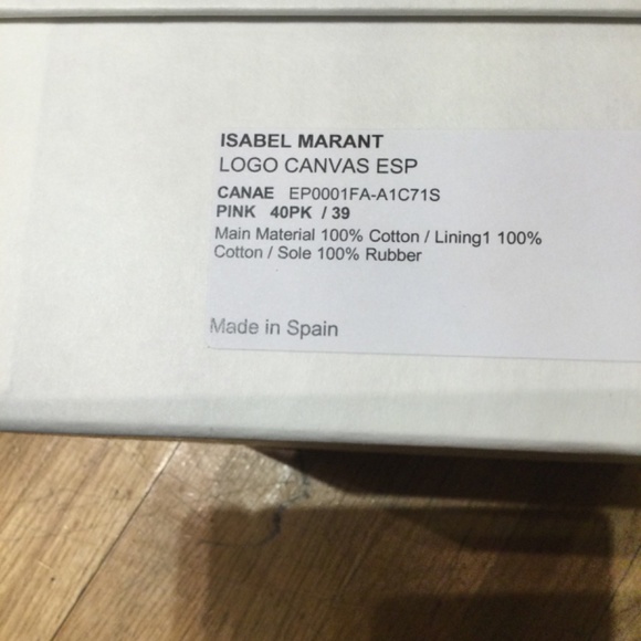 Isabel Marant Logo Espadrilles (pink) - Picture 4 of 4